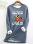 Women Owl That’s What I Do I Read Books I Drink Tea And I Know Things Warmth Fleece Sweatshirt