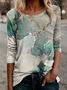 Crew Neck Loose Casual T-Shirt