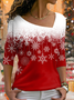 Casual Christmas T-Shirt Xmas T-shirt
