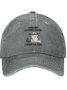 I Had My Patience Tested Animals Graphic Adjustable Hat