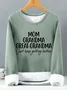 Gift For Great-Grandma Mom Grandma Great-Grandma Womens Warmth Fleece Sweatshirt