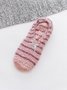 Casual Home Bow Decorative Coral Fleece Floor Socks