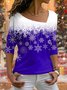 Casual Christmas T-Shirt Xmas T-shirt