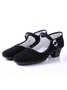 Black Comfortable Soft Block Heel Dance Shoes