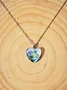 Heart Butterfly Necklace