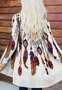 Plus Size Ethnic Loose Wrap Vintage Coat