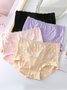 Comfortable Soft Lace High Waist Brief