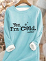 Casual Fluff/Granular Fleece Fabric Loose tunic Sweatshirt