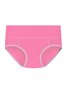 Women's Pure Cotton Mid High Waist Briefs