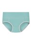 Women's Pure Cotton Mid High Waist Briefs