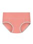 Women's Pure Cotton Mid High Waist Briefs