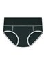 Women's Pure Cotton Mid High Waist Briefs