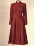 Vintage Wool Blend Overcoat