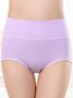 Cotton Breathable High Waist Briefs