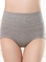 Cotton Breathable High Waist Briefs
