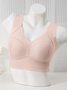 Lace Breathable Tank Top Bra No Trace Sleeping Underwear