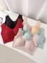 Lace Breathable Tank Top Bra No Trace Sleeping Underwear