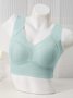 Lace Breathable Tank Top Bra No Trace Sleeping Underwear