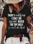 Women's There Is Nothing I Can't Do Except Reach The Top Shelf Crew Neck Casual T-Shirt