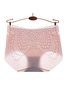 Ice Silk No Trace Antibacterial Mid Waist Briefs