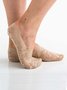 Casual Lace Floral Hidden Crew Socks Daily Commuter Accessories