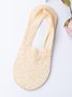 Casual Lace Floral Hidden Crew Socks Daily Commuter Accessories
