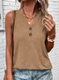 V Neck Casual Loose T-Shirt