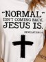 Loose Printing Casual Text Letters T-Shirt