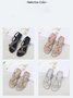 Rhinestone Pearl Comfort Massage Resort Sandals