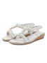 Rhinestone Pearl Comfort Massage Resort Sandals