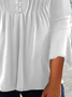 Plus Size Casual Regular Fit T-Shirt