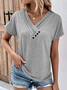 Loose Buttoned Casual Shirt