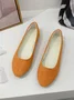 Multi-color Breathable Plain Velvet Simple Non-SlipSlip On Shallow Shoes Non-Slip Flat Heel Shoes