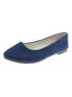 Multi-color Breathable Plain Velvet Simple Non-SlipSlip On Shallow Shoes Non-Slip Flat Heel Shoes