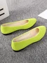 Multi-color Breathable Plain Velvet Simple Non-SlipSlip On Shallow Shoes Non-Slip Flat Heel Shoes