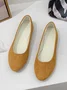 Multi-color Breathable Plain Velvet Simple Non-SlipSlip On Shallow Shoes Non-Slip Flat Heel Shoes