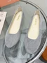 Multi-color Breathable Plain Velvet Simple Non-SlipSlip On Shallow Shoes Non-Slip Flat Heel Shoes