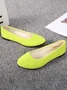 Multi-color Breathable Plain Velvet Simple Non-SlipSlip On Shallow Shoes Non-Slip Flat Heel Shoes