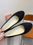 Multi-color Breathable Plain Velvet Simple Non-SlipSlip On Shallow Shoes Non-Slip Flat Heel Shoes