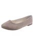 Multi-color Breathable Plain Velvet Simple Non-SlipSlip On Shallow Shoes Non-Slip Flat Heel Shoes