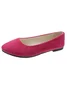 Multi-color Breathable Plain Velvet Simple Non-SlipSlip On Shallow Shoes Non-Slip Flat Heel Shoes