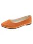 Multi-color Breathable Plain Velvet Simple Non-SlipSlip On Shallow Shoes Non-Slip Flat Heel Shoes