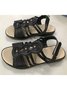 Retro Comfort Soft Sole Hollow Strap Sandals