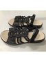 Retro Comfort Soft Sole Hollow Strap Sandals