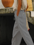 Striped  Loose Casual Pants