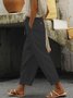 Striped  Loose Casual Pants