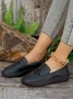 Floral Embroidery Breathable Hollow out Loafers