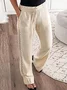 Casual Plain Loose Pants