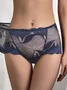 Women Sexy Lace Plain Daily Briefs Panty