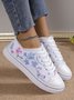 Fashion Floral Ultralight Breathable Sports Canvas Shoes